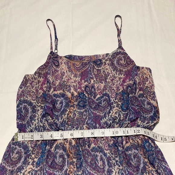 FIRE Los Angeles Paisley Maxi Dress Woman’s Size Medium - Picture 6 of 9